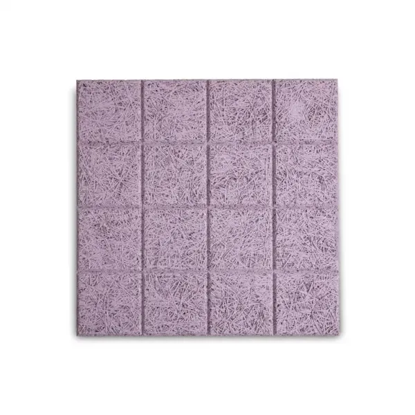 Gerade Quadrate – Wood Wool Akustikplatte 