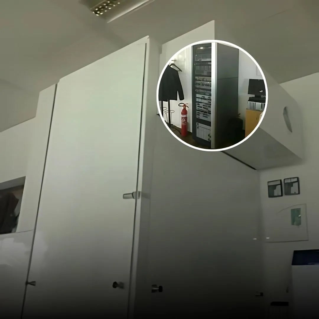 Schallschutzbox für einen lauten Server