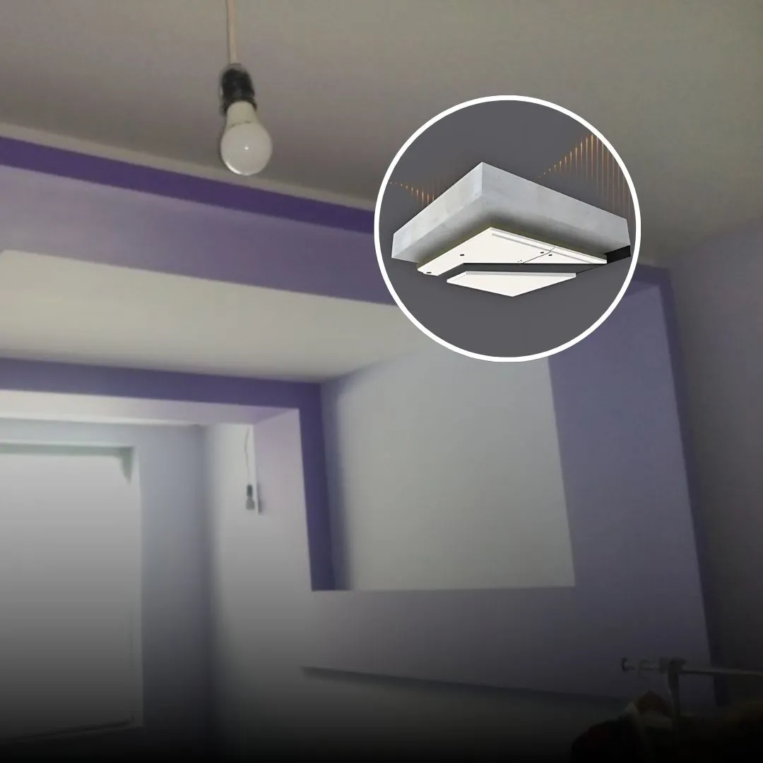 Schalldämmung einer Schlafzimmerwand für einen ruhigen Schlaf